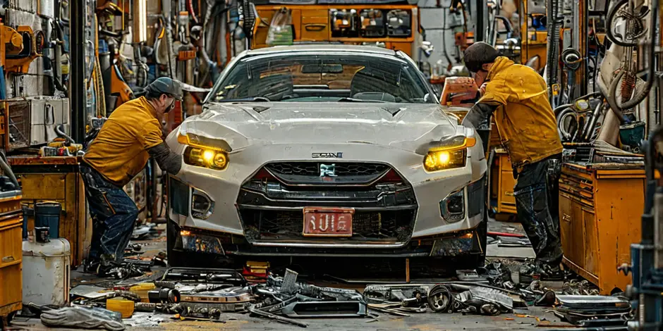 Замена воздушного фильтра Nissan Primera