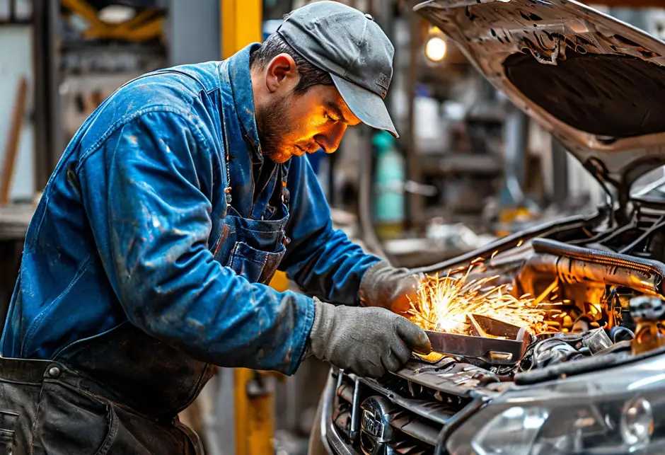 Сварочные работы Nissan Qashqai