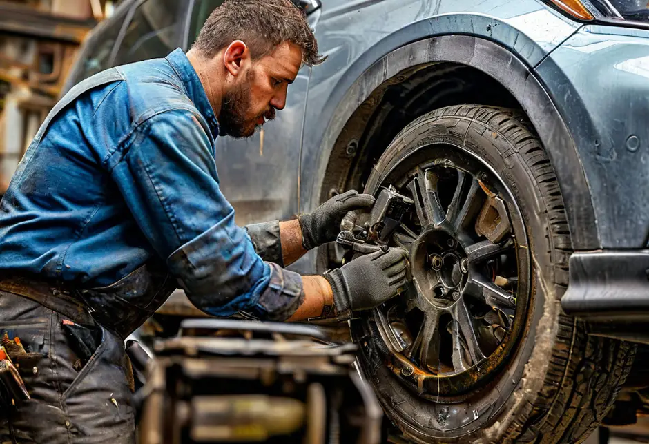 Замена комплекта передних тормозных колодок Nissan Pathfinder